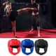 thumbnail image 4 of Eigraketly Casco de kick boxing ajustable para un ajuste fácil y seguro Casco de kick boxing de cuero duradero Muay Thai Boxeo negro, 4 of 6
