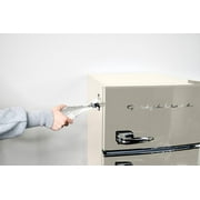 Frigidaire 3.1 Cu. Ft. 2 Door Retro Compact Refrigerator , Built-In Side Bottle Opener, Cream