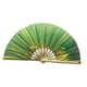 thumbnail image 1 of Abanico plegable que hace estallar la decoración artesanal reflectante Abanico de mano portátil multifunción para Verde, 1 of 9