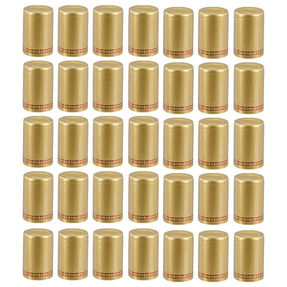 Zoyueyie 200pcs 33mm Red Wine Sealed Cover Bottle Heat Shrinkable Bottle Cover