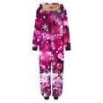 thumbnail image 5 of AUNVITO Women's Christmas Family Matching Pajamas Set Printed Long Sleeve Jumpsuit with Christmas Theme Cozy and Festive Family Sleepwear Style, 5 of 6