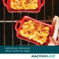 thumbnail image 6 of Rachael Ray Ceramics Rectangular Au Gratin Set, 2-Piece, Red, 6 of 9