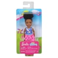 thumbnail image 6 of Barbie Club Chelsea Doll, 6-Inch Brunette Doll With Space-Themed Graphic, 6 of 6