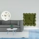 thumbnail image 2 of Reloj de pared cuadrado moderno colgante, silencioso, preciso, sin tictac, números , adorno decorativo para el hogar, la oficina, la sala de es, 2 of 8