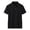 Black, variant on LINGLANG Men's Ice Silk Cooling Polo Shirt Fashion Mesh Knit Short Sleeve Breathable Business Casual Golf Top