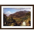 thumbnail image 2 of Art.com Heart of the Andes Art Print by Frederic Edwin Church, Brown Frame Wall Art, 44" x 32", 2 of 5
