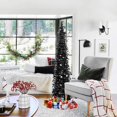 thumbnail image 2 of Árbol de Navidad MACTING de 5 pies con luces desplegables, color negro, 2 of 6