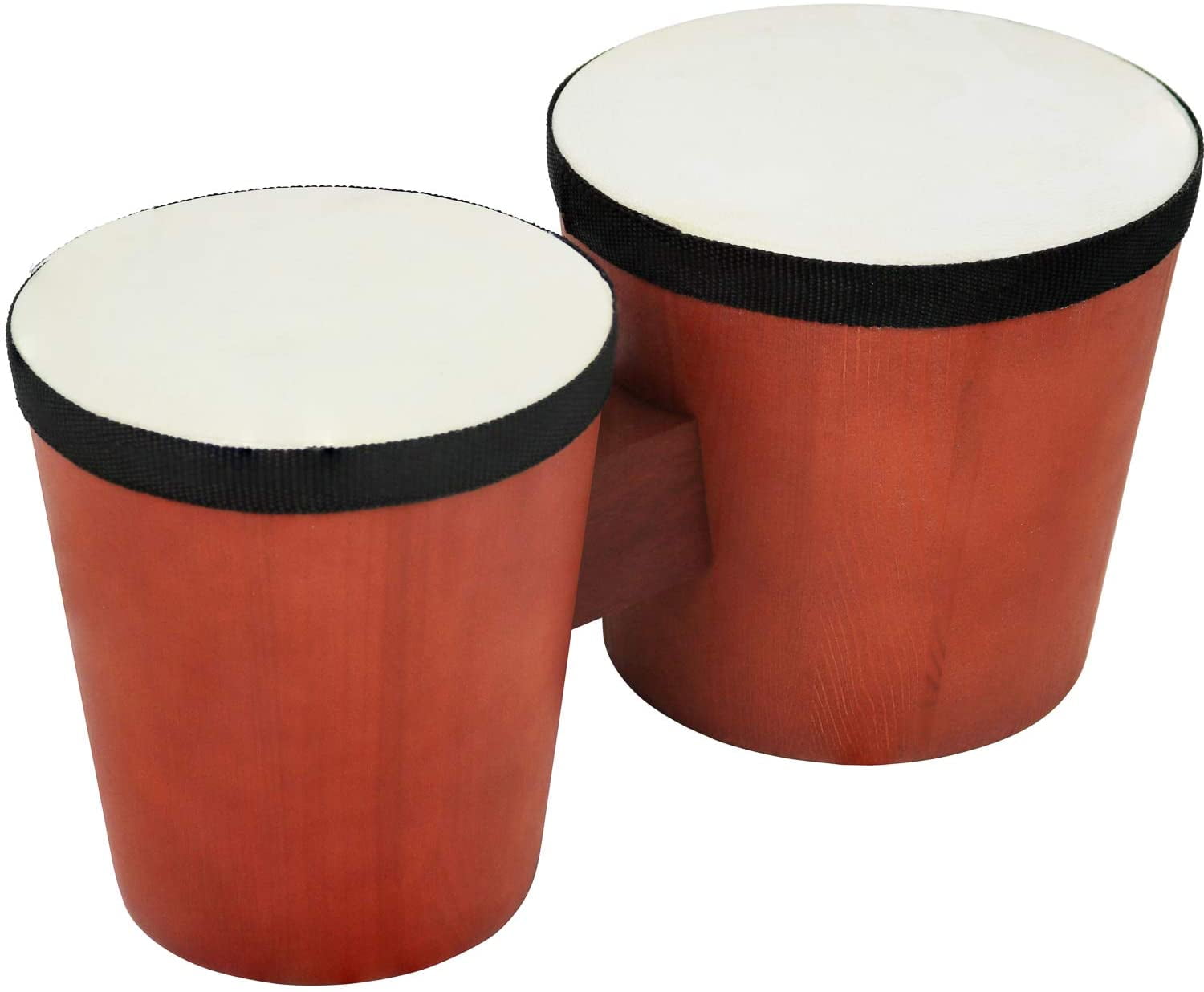SHMYQQ Bongo Drums in Natural Finish Wooden Bongos for Beginners 7 and 8 Bongo Drum Set with Padded Bag and Tuning Key Natural Sending A Child As A Gift SHMYQQ Bongo Drums in Natural Finish Wooden Bongos for Beginners 7 and 8 Bongo Drum Set with Padded Bag and Tuning Key Natural Sending A Child As A Gift