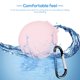 thumbnail image 4 of Funda inalámbrica Hugtrwg para SoundPEATS Mac compatible con Bluetooth rosa, 4 of 7
