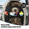thumbnail image 5 of Naloa Duck Bones 2Pcs Anti-Kick Back Seat Cover Kick Mat, Car Seat Protector with 3 Storage Pockets, 5 of 8