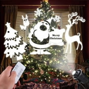 3D Rotating Projection Lamp LED Christmas Light LED Landscape Projector