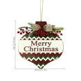 thumbnail image 2 of Wooden Hanging Sign Home Wall Red Berry Checkered Doorplate Wall Living Room Outdoor Welcome Signs for Porch Winter Outdoor Welcome Signs for Porch Household Decorations Welcome Door Hanger Modern, 2 of 3