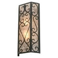 thumbnail image 4 of Meyda Tiffany 159022 Mia 2 Light 24" Tall Wall Sconce - Antique Iron Gate, 4 of 5