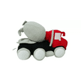 thumbnail image 4 of Cozy Bear Soft Plush Cement Mixer Truck Stuffed Construction Toy, 4 of 5