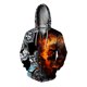 thumbnail image 3 of Sudadera con capucha de estilo nuevo de otoño, sudaderas cómodas de movimiento para hombres, sudaderas con capucha de moda con estampado de calaveras para hombres, sudaderas con cremallera y, 3 of 5