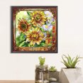 thumbnail image 1 of Cuadros Decorativos Pintura de diamante 5D DIY Kit completo de flores de taladro redondo Decoración del hogar Artesanía DQrwqpou embutido en tela, 1 of 7
