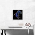 thumbnail image 2 of ARTCANVAS Blue Wasp Insect Home decor Canvas Art Print - Size: 12" x 12" (1.50" Deep), 2 of 9