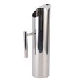 thumbnail image 1 of Stainless Steel Water Pitcher, 2L Metal Water Pitcher with Ice Guard, Carafe Drink Jug with Handle, Beverage Container for Iced Hot Tea, Juice, Coffee, Milk, 1 of 7