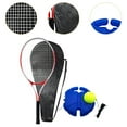 thumbnail image 6 of GARENDE Tennis Racket Portable Professional Tennis Training Ball with String Adults Red, 6 of 9