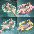 thumbnail image 1 of Pool Float Hammock Chairs, Water Lounger Pool Chair Lounge, Inflatable Pool Float With Backrest For Pool Party Summer, 1 of 2