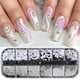 thumbnail image 1 of Perlas blancas para uñas, abalorios de Caviar para decoración de uñas, diseño de media forma, cristales 3D, pedrería, accesorios de manicura LA2070, 1 of 4