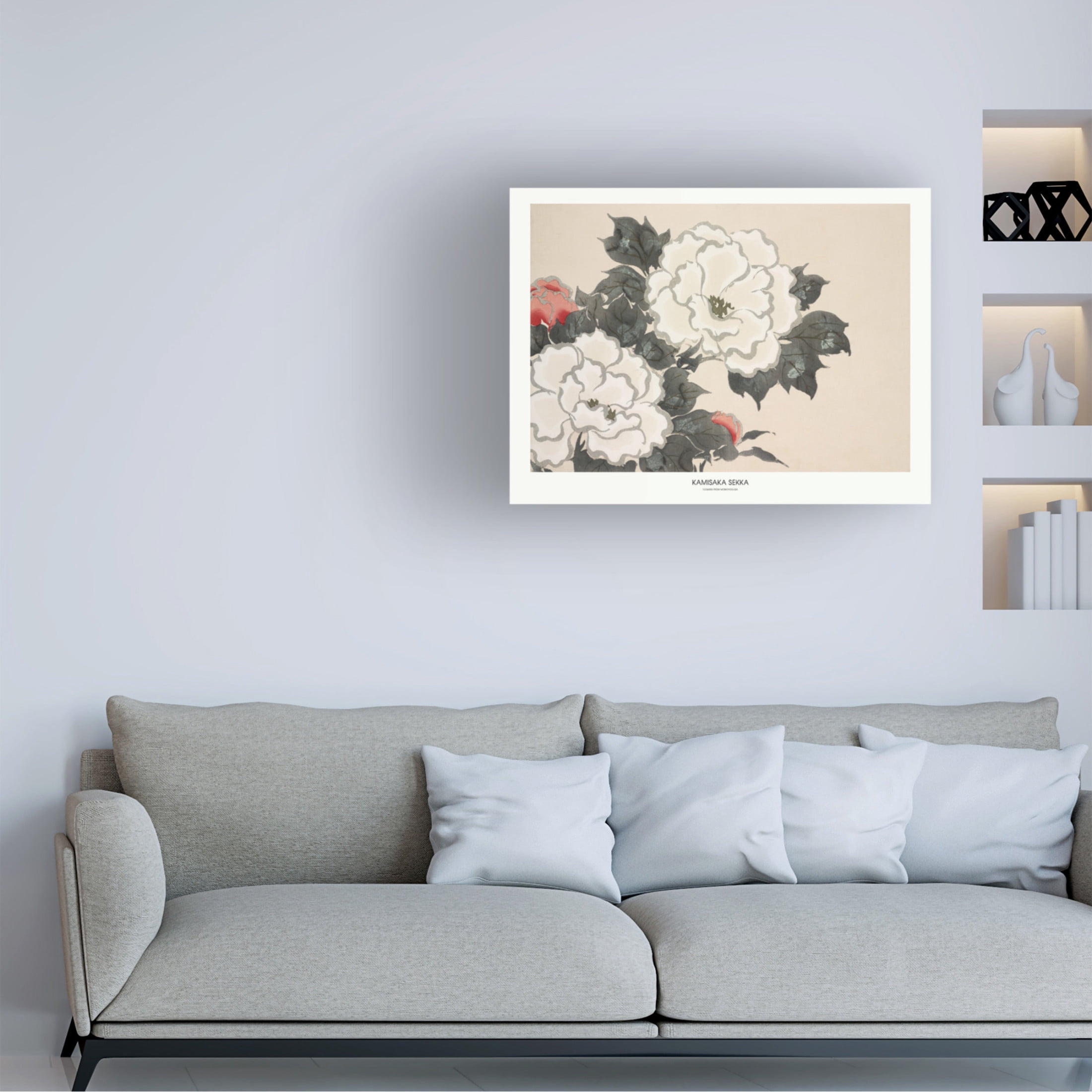 Trademark Fine Art Pictufy  Flowers From Momoyogusa Canvas Wall Art