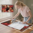 thumbnail image 3 of ZIATUBLES Cat Maple Leaf Print Ironing Pad, 31.5 x 19.6 inch Foldable Ironing Mat Blanket for Top of Washer Dryer, Multifunctional Ironing Accessories Easy to Store, 3 of 7