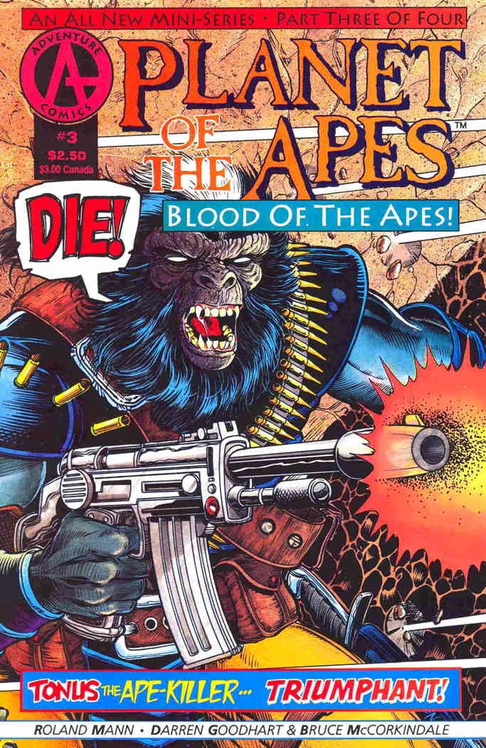 Planet of the Apes: Blood of the Apes #3 VF ; Adventure Comic Book
