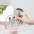 thumbnail image 4 of Milisten 4Pcs Fan Brush Face Makeup Brush Highlighting Brush Cheekbones Brush Makeup Tools, 4 of 5