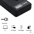 thumbnail image 2 of Cargador LCD USB EN-EL20 Para Nikon 1 AW1 1 J1 1 J2 1 J3 1 J4 1 S1 1 S2 1 V3 Coolpix A Norifon, 2 of 3