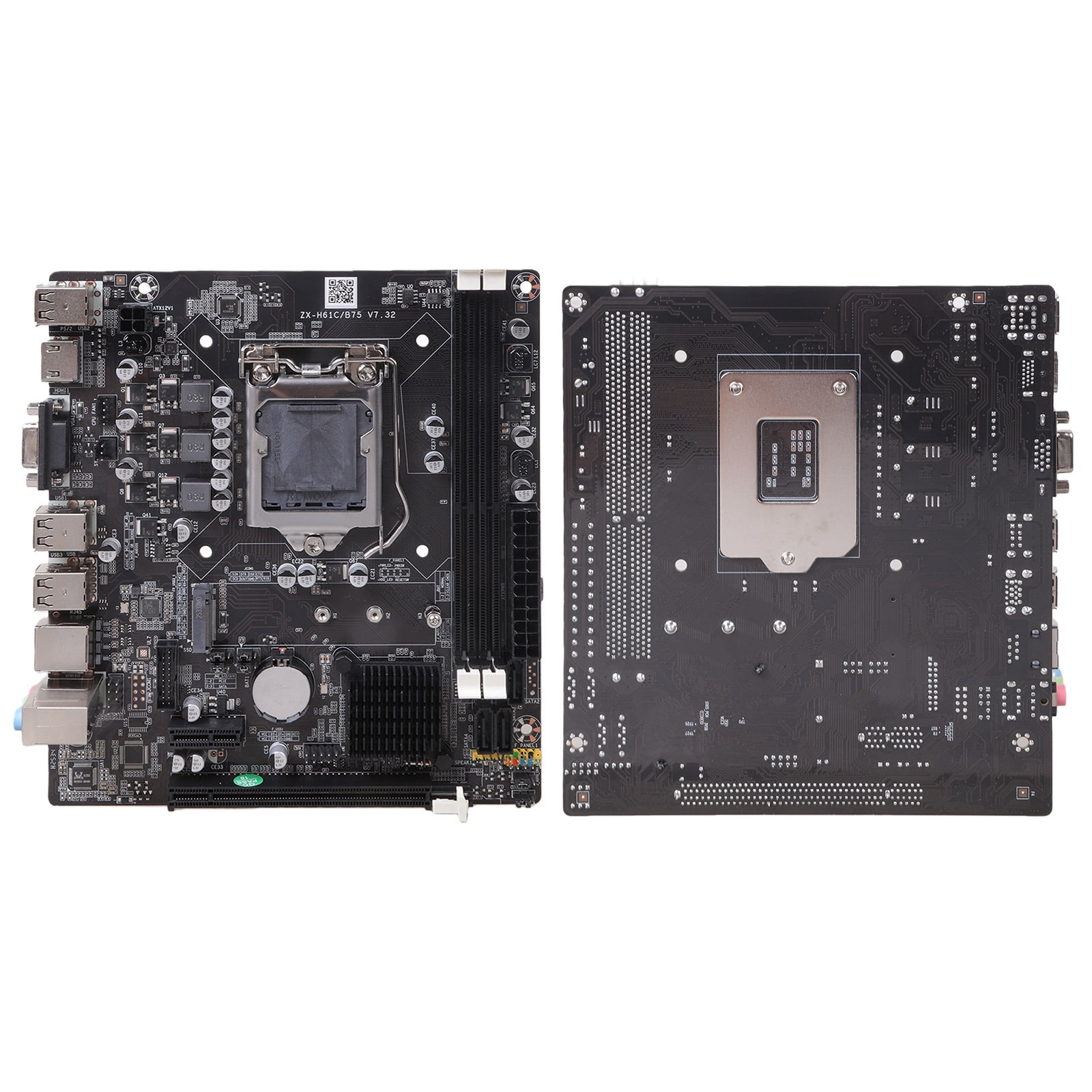 Efficient H61 Chipset Computer Motherboard with 10 USB Port and Onboards Ethernet for 1155Series CPUs Processors