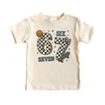 thumbnail image 4 of Checkered 6 7 Basketball, Skateboard & Gaming Shirt for Boys Funny Meme Graphic Tee for Kids Natural Shirt 5-6, 4 of 5