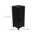 thumbnail image 2 of HAMPPLIES Vertical Lockable Metal Storage Cabinet with Keys Small Locker for Home Or Office, 2 of 8