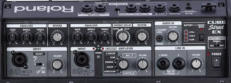 Roland CUBE Street EX Battery-Powered 50W Stereo Amplifier