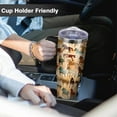 thumbnail image 6 of 30 oz Horse Tumbler With Handle and Straw, 30oz Insulated Stainless Horse Tumbler Coffee Travel Mugs Cup Water Bottle Horse Lovers Gifts for Women Girls, 6 of 6
