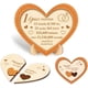 thumbnail image 1 of Tarjeta conmemorativa en forma de corazón, tarjeta de madera para él o ella, tarjeta conmemorativa de boda romántica, tarjeta de felicitación divertida, tarjeta de regalo conmemorativa, 1 of 9