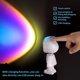 thumbnail image 4 of Toystoory Proyector de luz Lámpara de proyector USB Regulable 360 ​​grados Atmósfera giratoria Luz LED Puesta de sol Proyector de luz para el café Iluminación y accesorios grün Toystoory HA004149-04B, 4 of 6