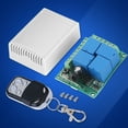 thumbnail image 4 of RF Relay Switch Receiver, 4 Channel Remote Control, 12V 10A DC, for Gates, LED Lights, Garage Doors, Smart Home Automation, 4 of 7