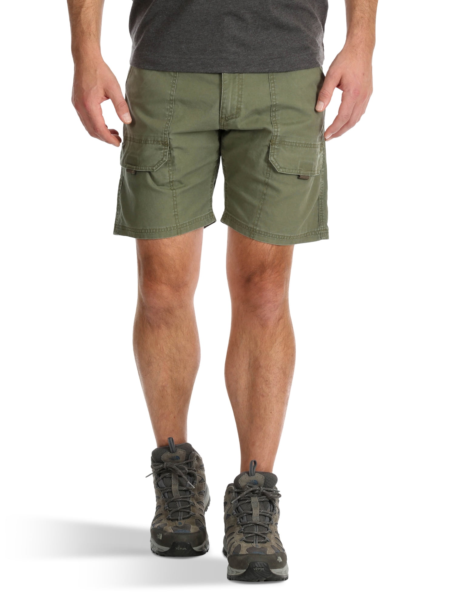 Wrangler Men's and Big Men's Outdoor Back Elastic Stretch Hiker Short