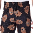 thumbnail image 3 of Star Wars Chewbacca Pyjama Pantalon de Détente Noir pour Dormir, 3 of 4