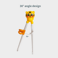thumbnail image 5 of Bolonie Chopsticks for Kids -Bolonie Tiger Design Chopsticks with Training Case, Yellow Version, 5 of 6