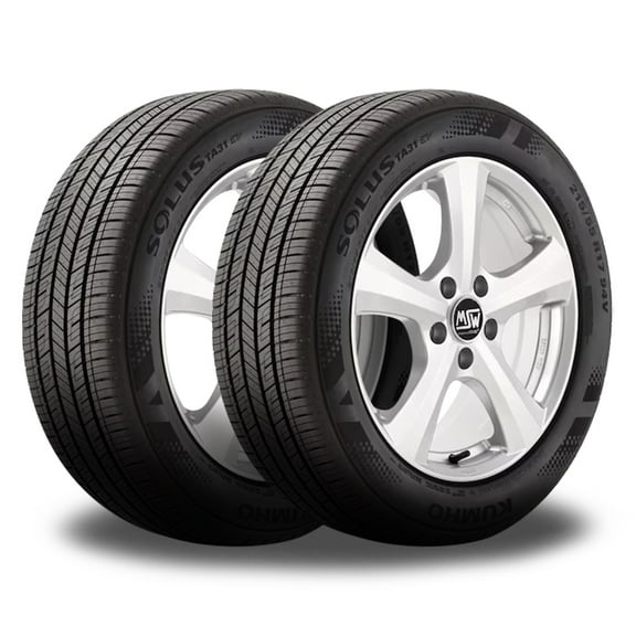 2 Kumho Solus TA31 EV 215/50R17 95V All Season Tires 500AA Electric Vehicle Car 2303023 / 215/50/17 / 2155017