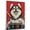Alaskan Malamute, variant on English Springer Spaniel Dog Stretched Canvas Size 8x12 Drum Kit Canvas – Funny English Springer Spaniel Dog Team Player Wall Art, Ideal Gift Drum Kit , Dog Owner
