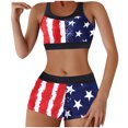 thumbnail image 2 of Traje de baño para mujer Traje de baño dividido con estampado grande para mujer Falda de bikini Traje de baño dividido Trajes de baño para mujer, 2 of 6