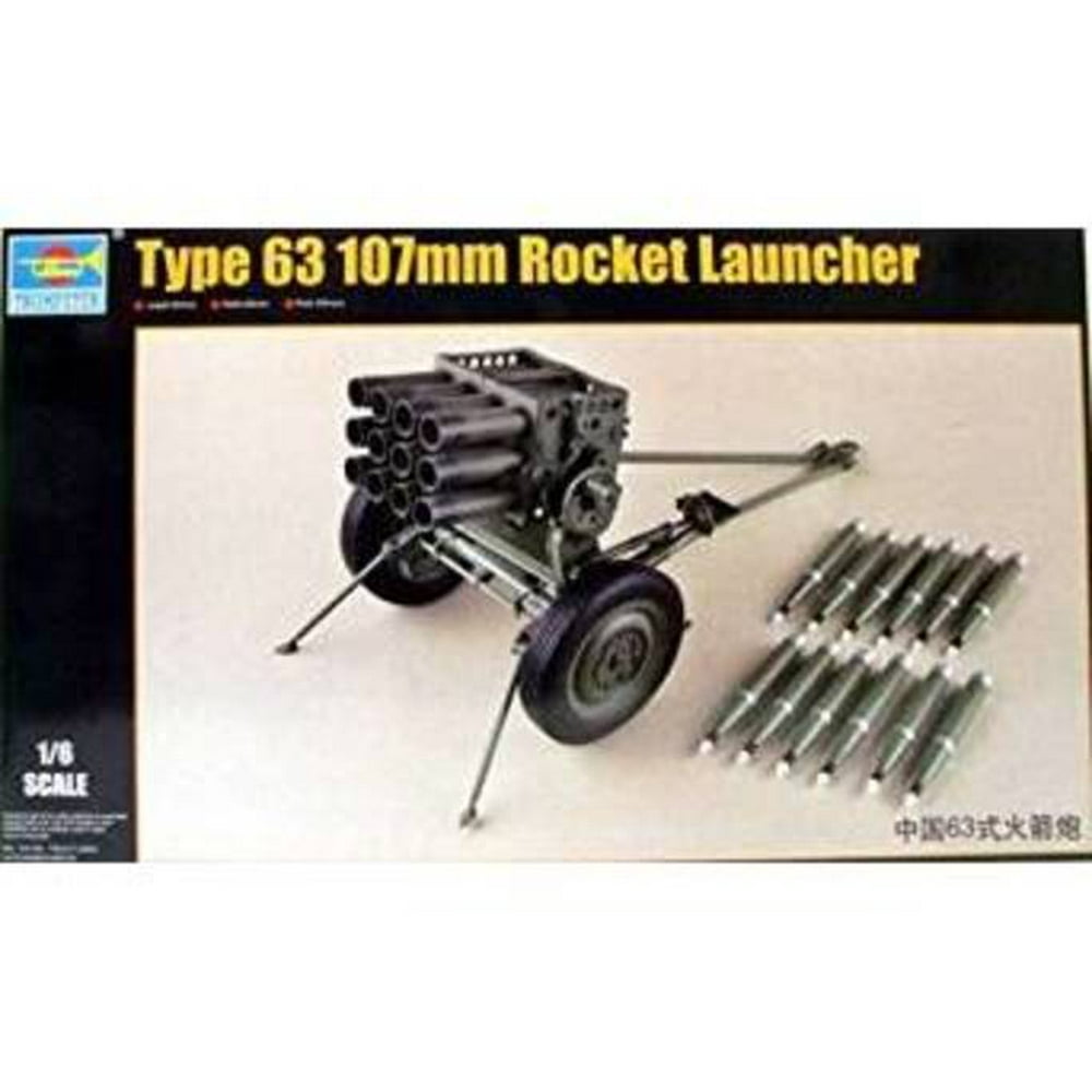 Trumpeter Type 63 107mm Rocket Launcher Model Kit