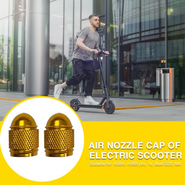 6Uds. Tapa Eléctrica Para Vástago De Válvula De Patinete, Cubierta A Prueba De Polvo Para M365 Pro Gold, 2 Uds.