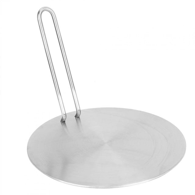 Ccdes Stainless Steel Heat Diffuser,Stainless Steel Heat Diffuser Induction Plate Adapter Converter Gas Electric Cooker Plate,Heat Induction Plate