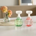 thumbnail image 3 of Cheer.US 300ML Flower Stamp Hand Soap Flower Soap Dispenser Flower Shaped Foaming Container Flower Shape Pump Bottle Travel Liquid Soap Dispenser for Travel&nbsp;, 3 of 7