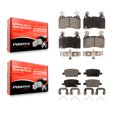 thumbnail image 1 of Positive Plus Front Rear Semi-Metallic Brake Pads Kit for Car Cadillac CT6 KPF-100199, 1 of 8