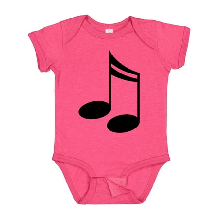 

Inktastic Music Notes for the Music Lover Boys or Girls Baby Bodysuit